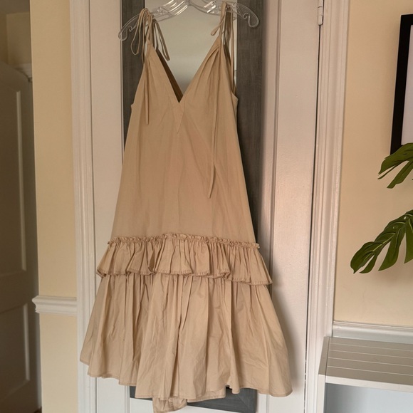 Figue Ada Belted Tiered Ruffle Midi Dress - Picture 5 of 13